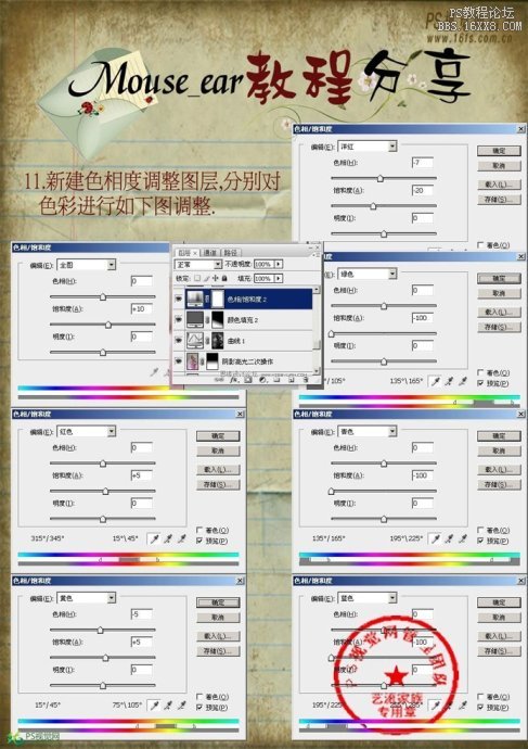 調出淡彩高調人物教程