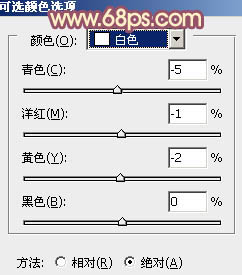 ps給坐地上的MM加上柔美的古典紅褐色