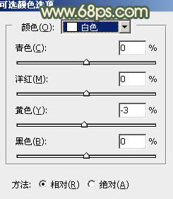 ps调出照片淡黄色色彩教程