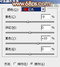 ps非主流教程：調(diào)墻邊非主流美女