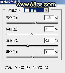 蓝黄色，PS制作蓝黄色的暗调霞光效果教程