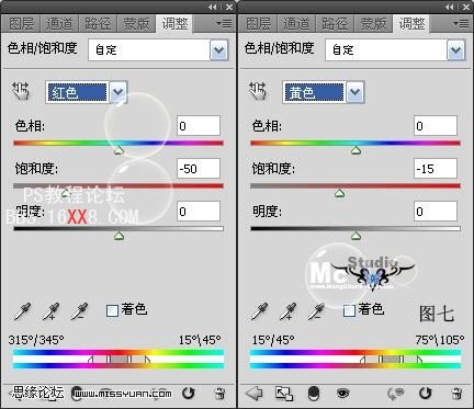 Photoshop處理男性照片的質感金屬色調