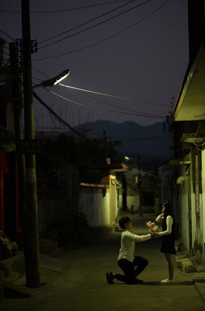 攝影后期，通過后期拯救悶黃夜景廢片