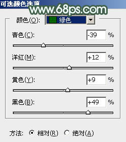 青綠色,教你調出淡淡的青綠色照片實例