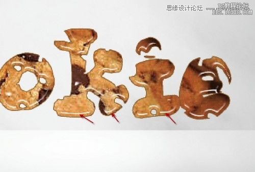 ps餅干字教程