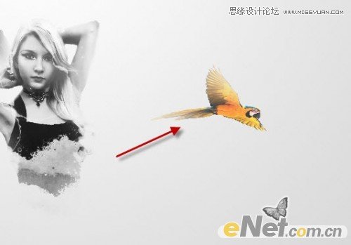 ps打造梦幻光影效果的美女海报教程