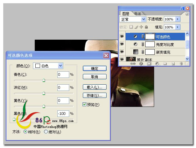 ps基礎三步為圖片添加電影藝術特效