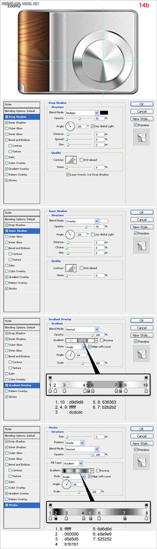 Photoshop CS3鼠绘教程:数码相机