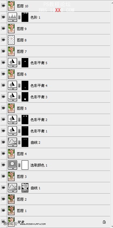 Photoshop調色教程:給暗淡的人物面部上彩妝