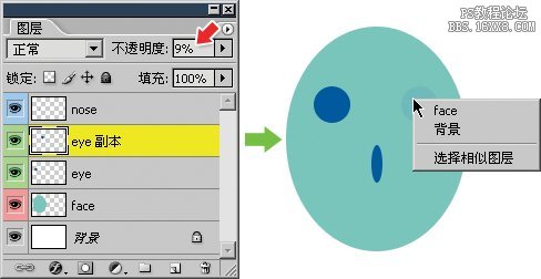 ps大师之路:图层的选择