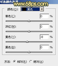 黃色調，ps制作霞光般的黃色調及光線教程