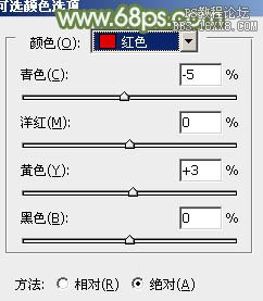 ps通道替換調色實例