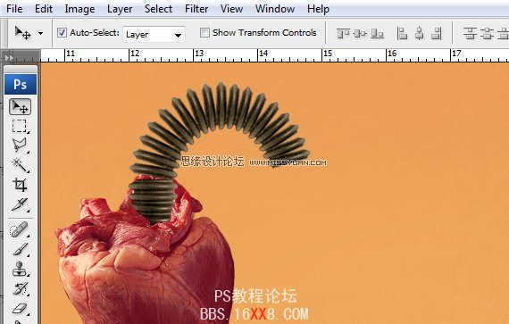 Photoshop設計插畫效果的超現實海報