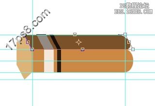 用ps制作卡通铅笔logo