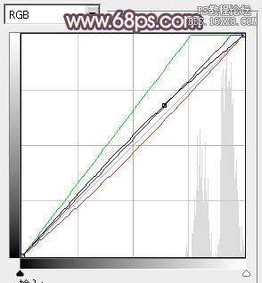 ps處理美女外景圖片淡橙色調色教程