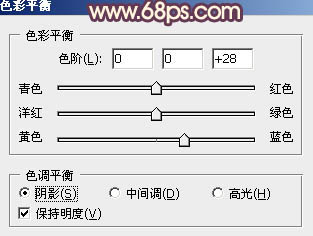 ps调出秋季红色调教程