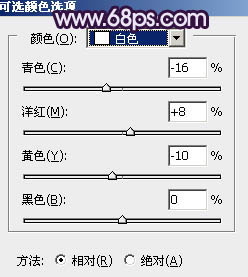 紫色調(diào)，調(diào)出藍(lán)紫色人像照片實(shí)例