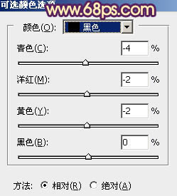 ps调出照片深秋橙褐色调教程