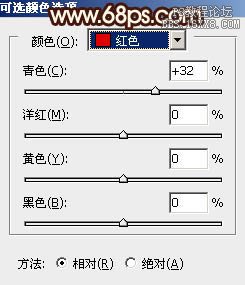 ps處理外景美女圖片個性的橙褐色