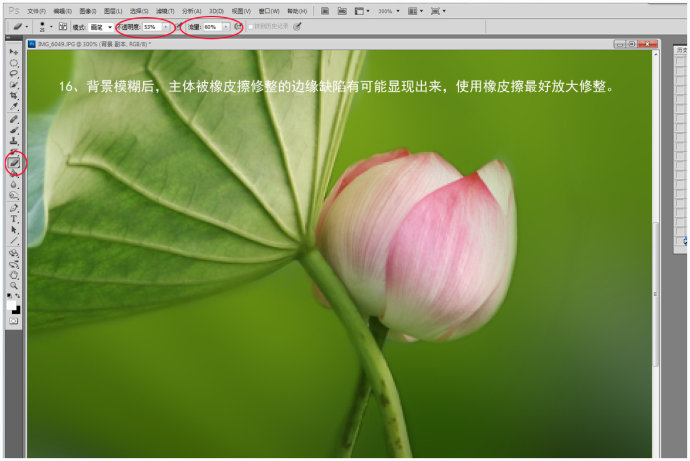 虛化背景，Photoshop做出大光圈虛化效果
