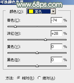 ps调出秋季红衣美女教程