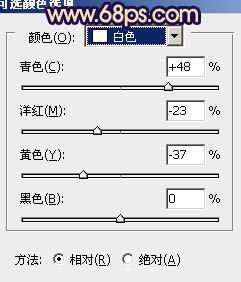 ps处理窗户上女孩图片柔和的橙蓝色