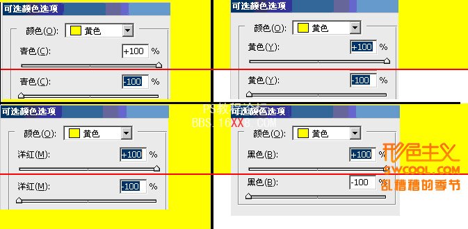 Photoshop影樓調色教程:可選顏色的使用