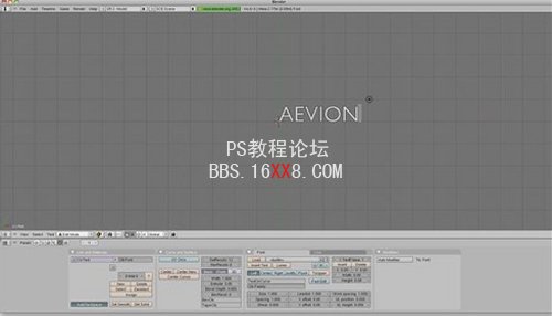 PS打造炫丽的3D文字和X光射线个性海报