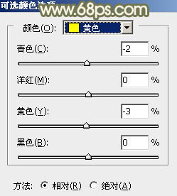 ps非主流黄褐色调色教程