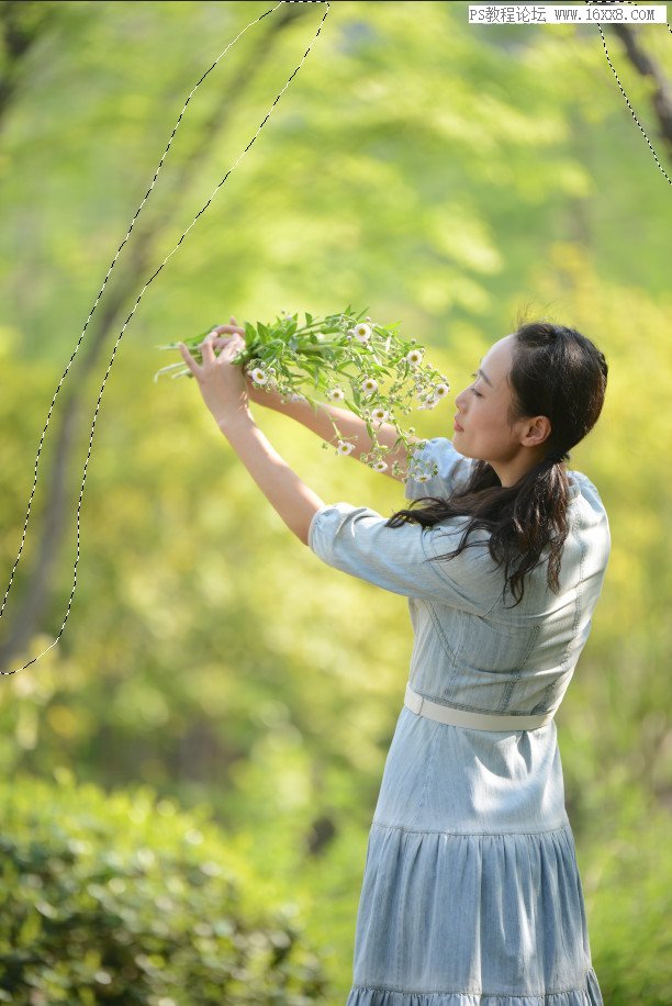 暖黃色，用PS把室外人像調(diào)出暖黃的藝術(shù)照片