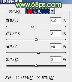 非主流甜美青绿色效果