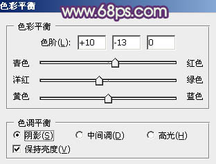 ps打造非主流橙紫色MM效果教程