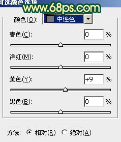 ps處理室內美女圖片流行的甜美黃青色