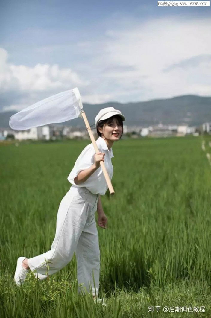 小清新，通过PS把室外照片调出元气小清新效果