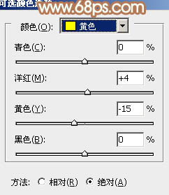 ps给偏暗的外景图片加上精美的粉褐色