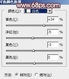 ps调出秋季红色调教程