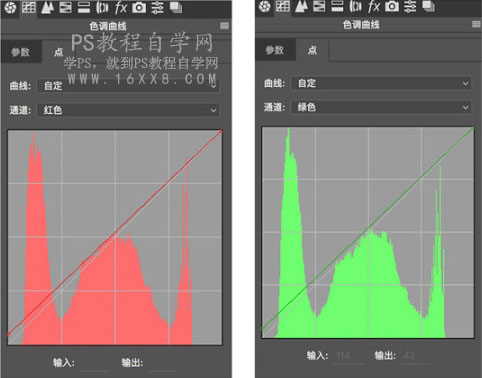 冷色调，用PS把室外人像调出暗调的冷色效果