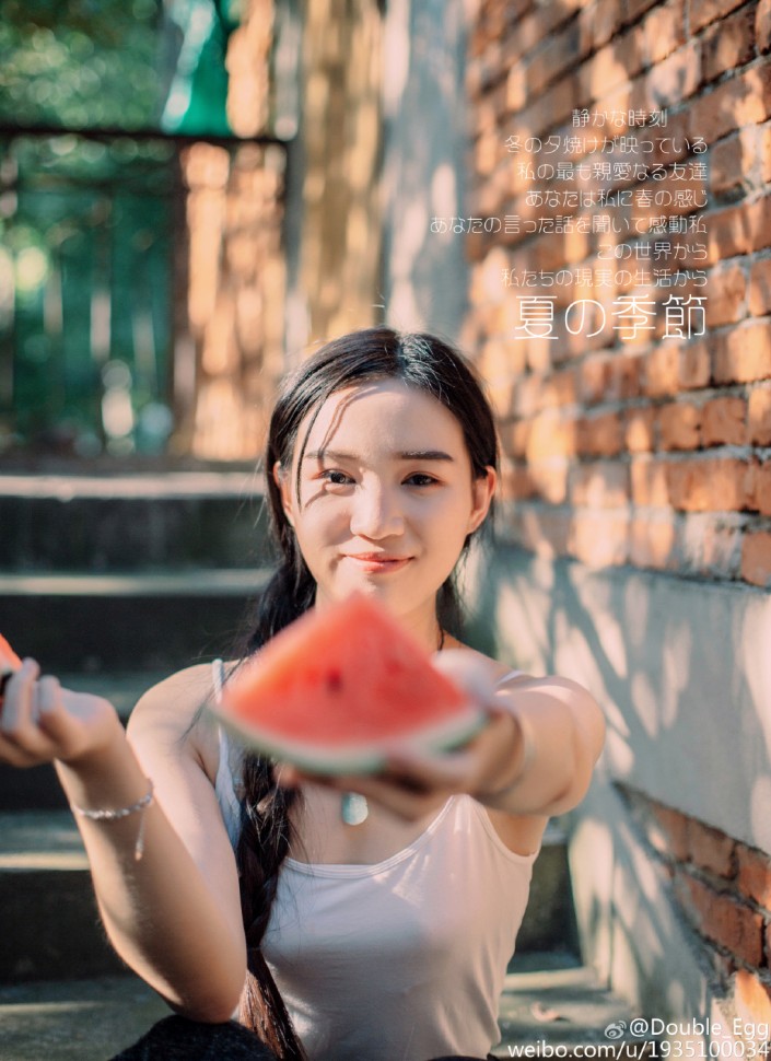 小清新，通过PS把夏日人像调出日系清新通透的色调