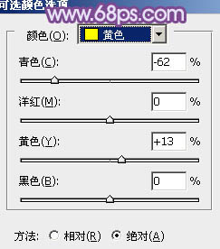 ps非主流蓝紫色粉调效果