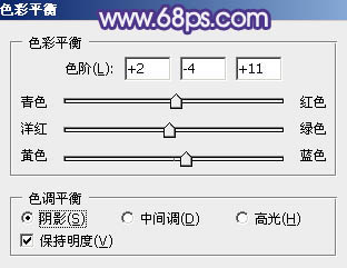 ps调出紫黄色调教程