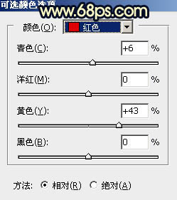 蓝黄色，PS制作蓝黄色的暗调霞光效果教程