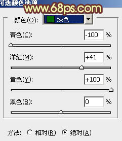 ps調(diào)出外景模特圖片時(shí)尚的綠褐色