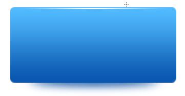 PS绘制蓝色高光方形水晶按钮网页按钮