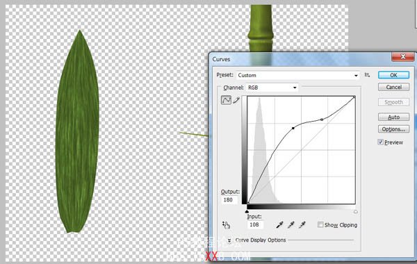 Photoshop教程:制作漂亮的翠竹壁纸