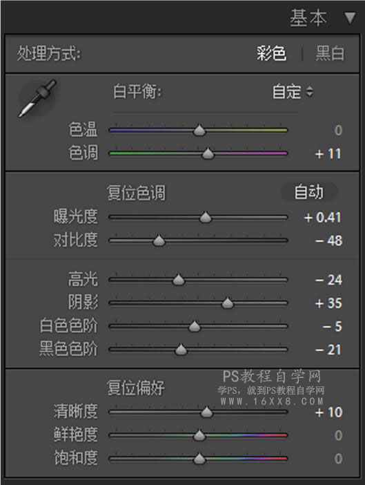 LR調色教程，通過LR給夏日靜物調出一種小清新色調