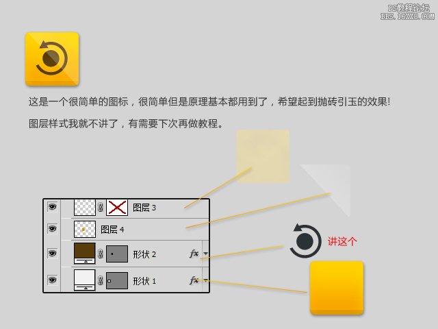 PS形状图层教程