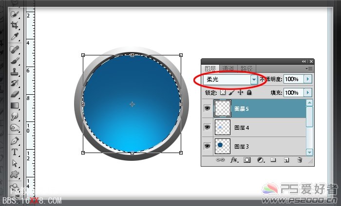 PS制作質感Web2.0樣式網頁按鈕的教程