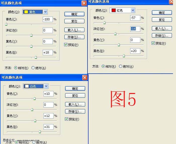 PS为人物照片调出暗黄艺术色调教程