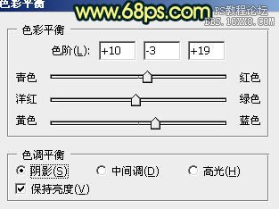 ps处理树林人物图片柔和的暗青色