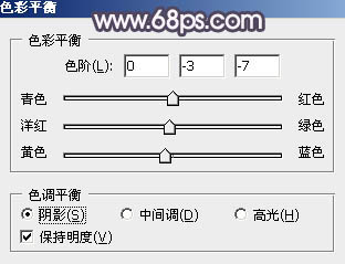 ps调出秋季黄紫色调教程